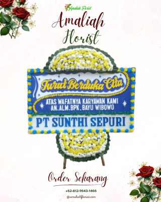 Papan Bunga Duka di Babakan