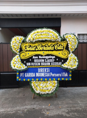 Papan Bunga Duka di Babakan