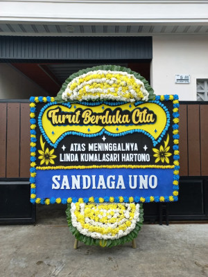 Papan Bunga Duka di Babakan
